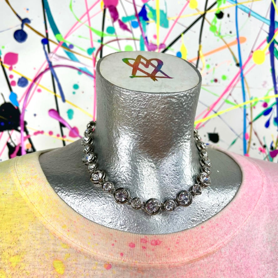 Rhinestone Choker