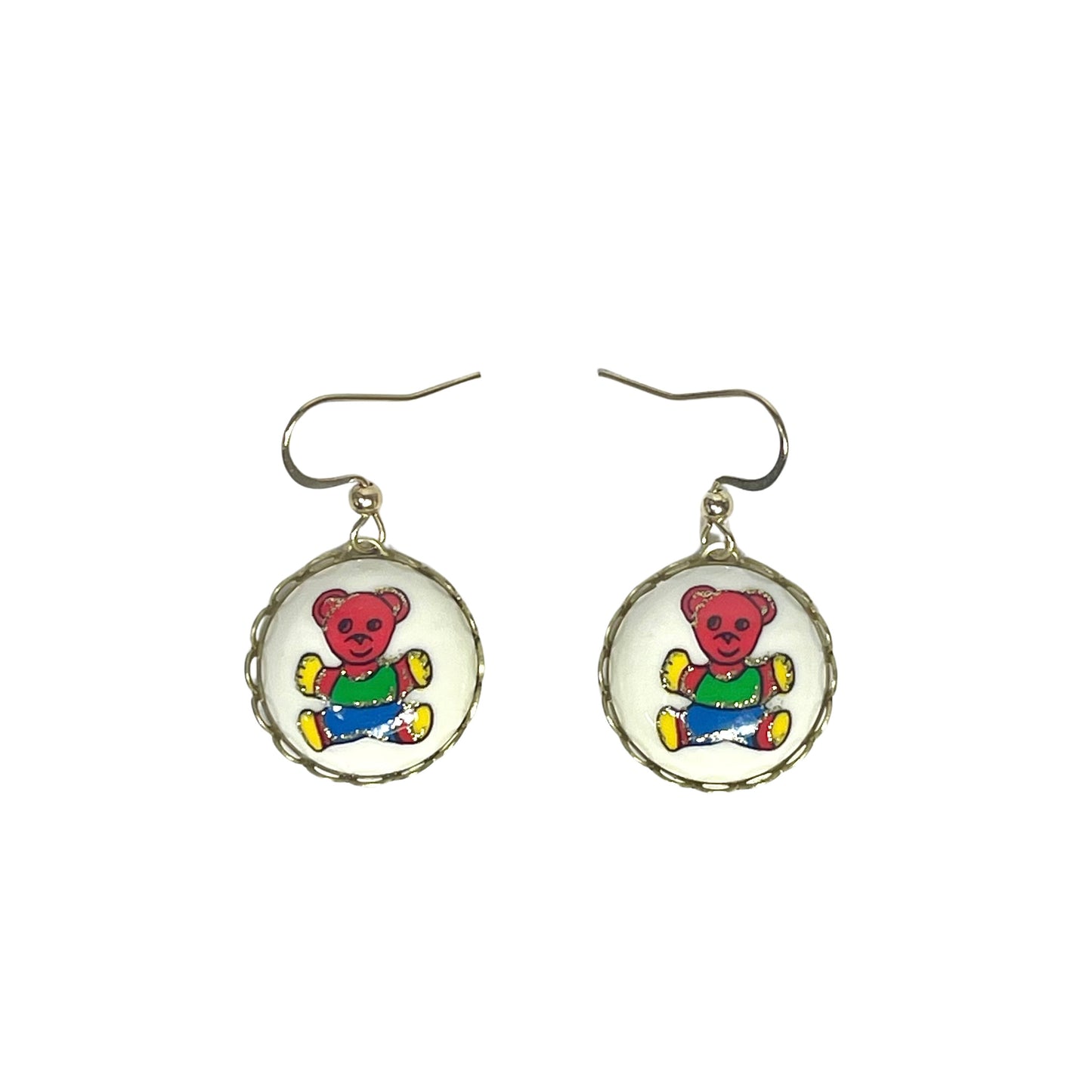 Teddy Bear Earrings
