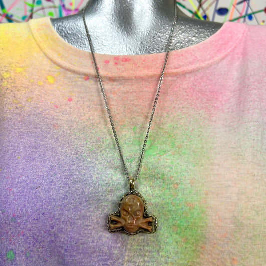 Skull Pendant Chain Necklace