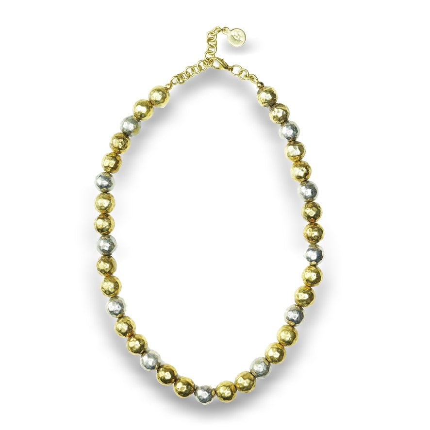 Silver and Gold Necklace