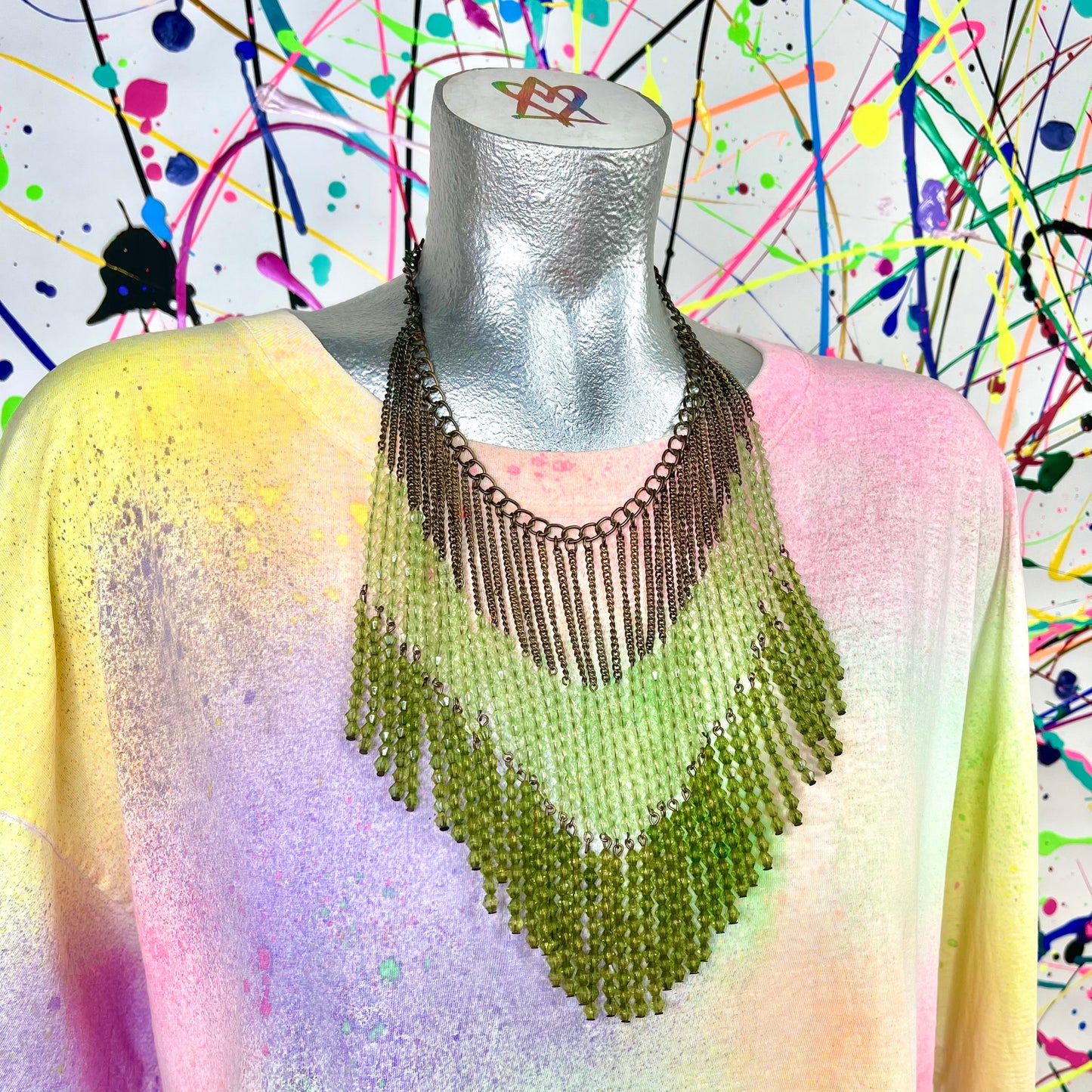 Vintage Bib Necklace