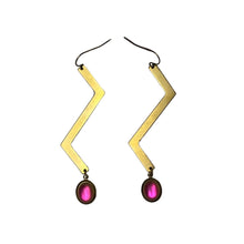 Load image into Gallery viewer, Zig Zag Earrings