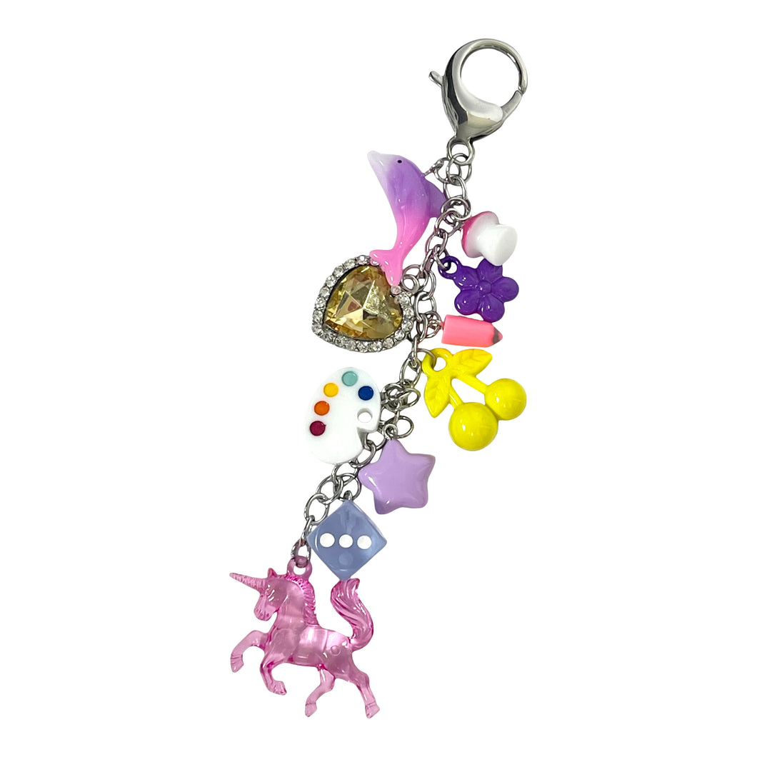 Unicorn Charm Key Chain