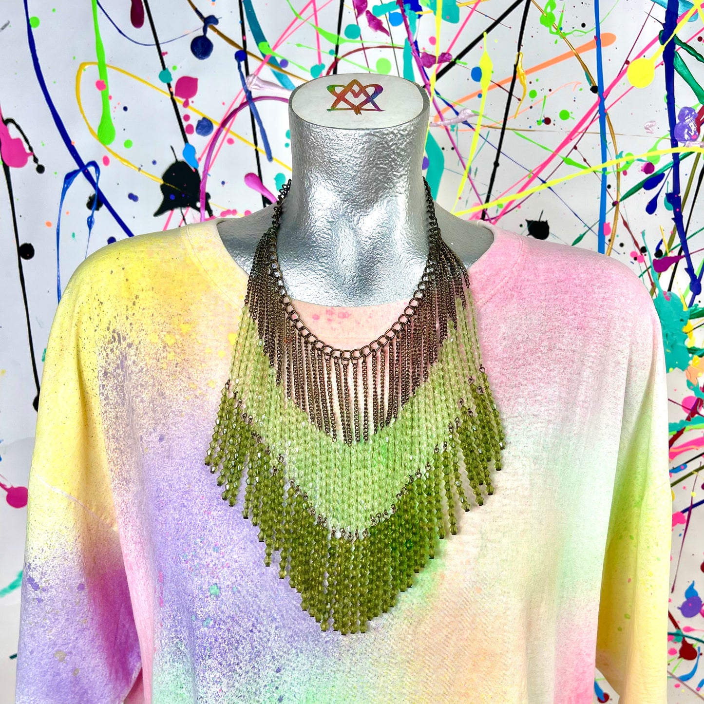 Vintage Bib Necklace