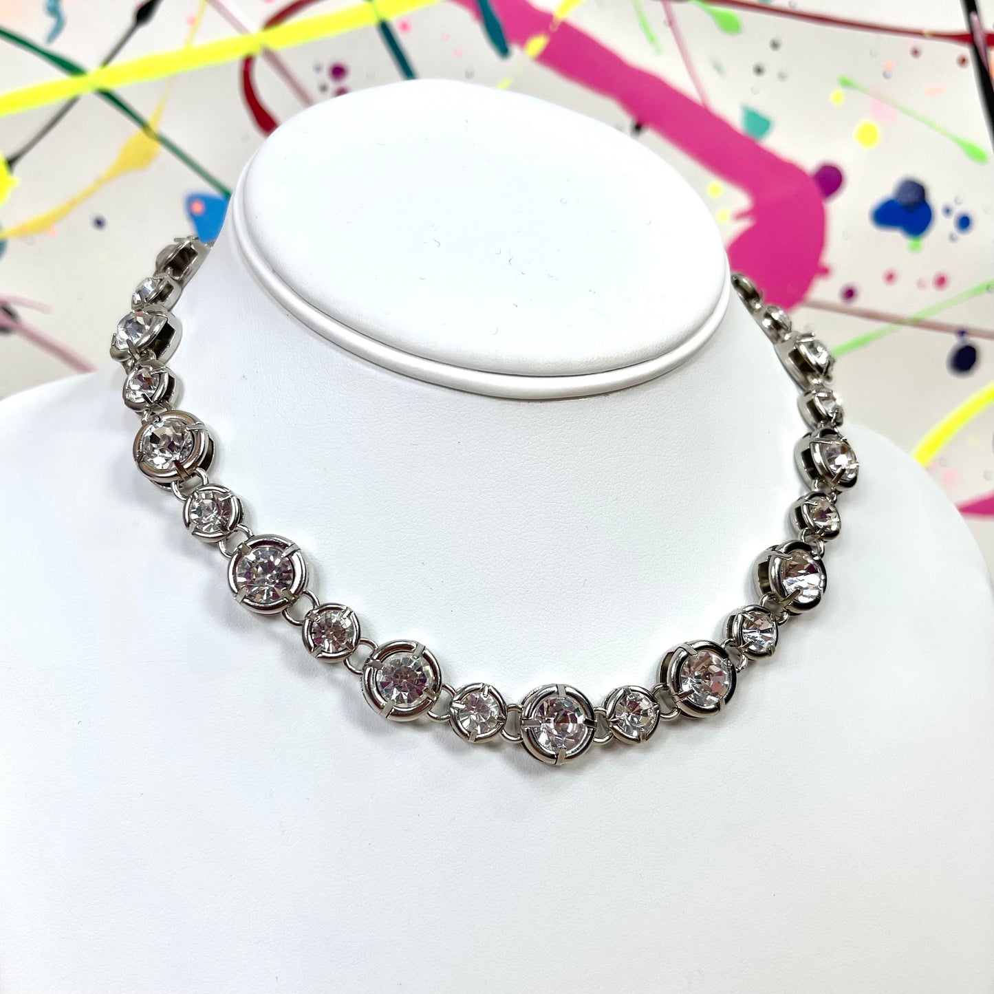 Rhinestone Choker