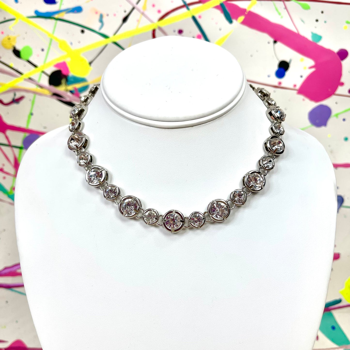 Rhinestone Choker