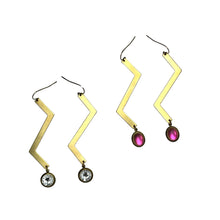 Load image into Gallery viewer, Zig Zag Earrings