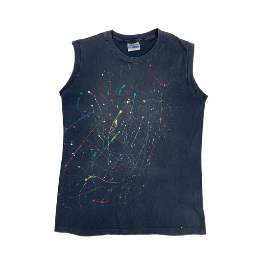 Paint Splatter Muscle Tee