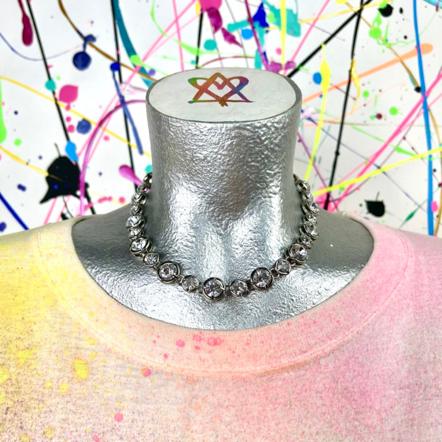 Rhinestone Choker