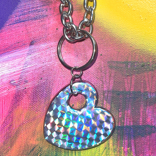 Rainbow Heart Chain