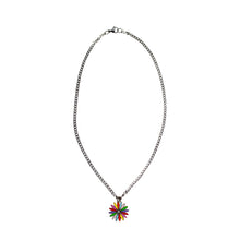 Load image into Gallery viewer, Rainbow Sunburst Necklace