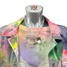 Load image into Gallery viewer, Iridescent Unicorn Necklace