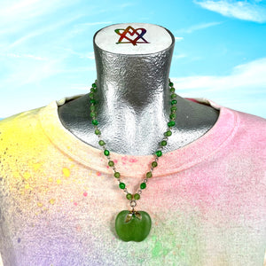 Green Apple Necklace