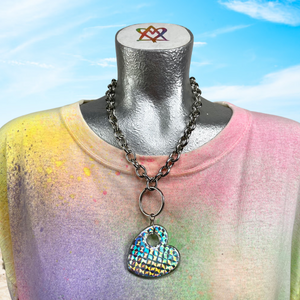 Rainbow Heart Chain