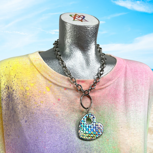 Rainbow Heart Chain