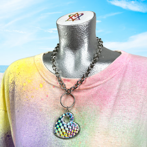 Rainbow Heart Chain