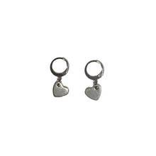 Load image into Gallery viewer, Heart, Moon &amp; Cross Earrings