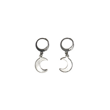 Load image into Gallery viewer, Heart, Moon &amp; Cross Earrings