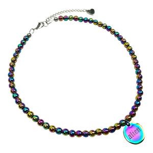 Rainbow Alien Necklace