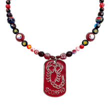 Load image into Gallery viewer, Scorpio Zodiac Necklace