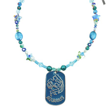 Load image into Gallery viewer, Aquarius Zodiac Necklace