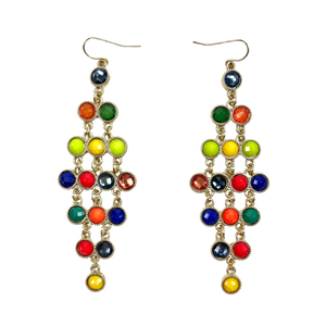Rainbow Chandelier Earrings